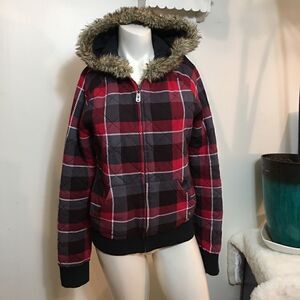 Roxy Thick full zip hooded jacket